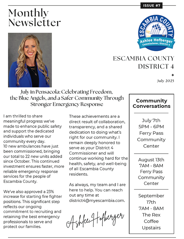 District 4 July 2025 Newsletter