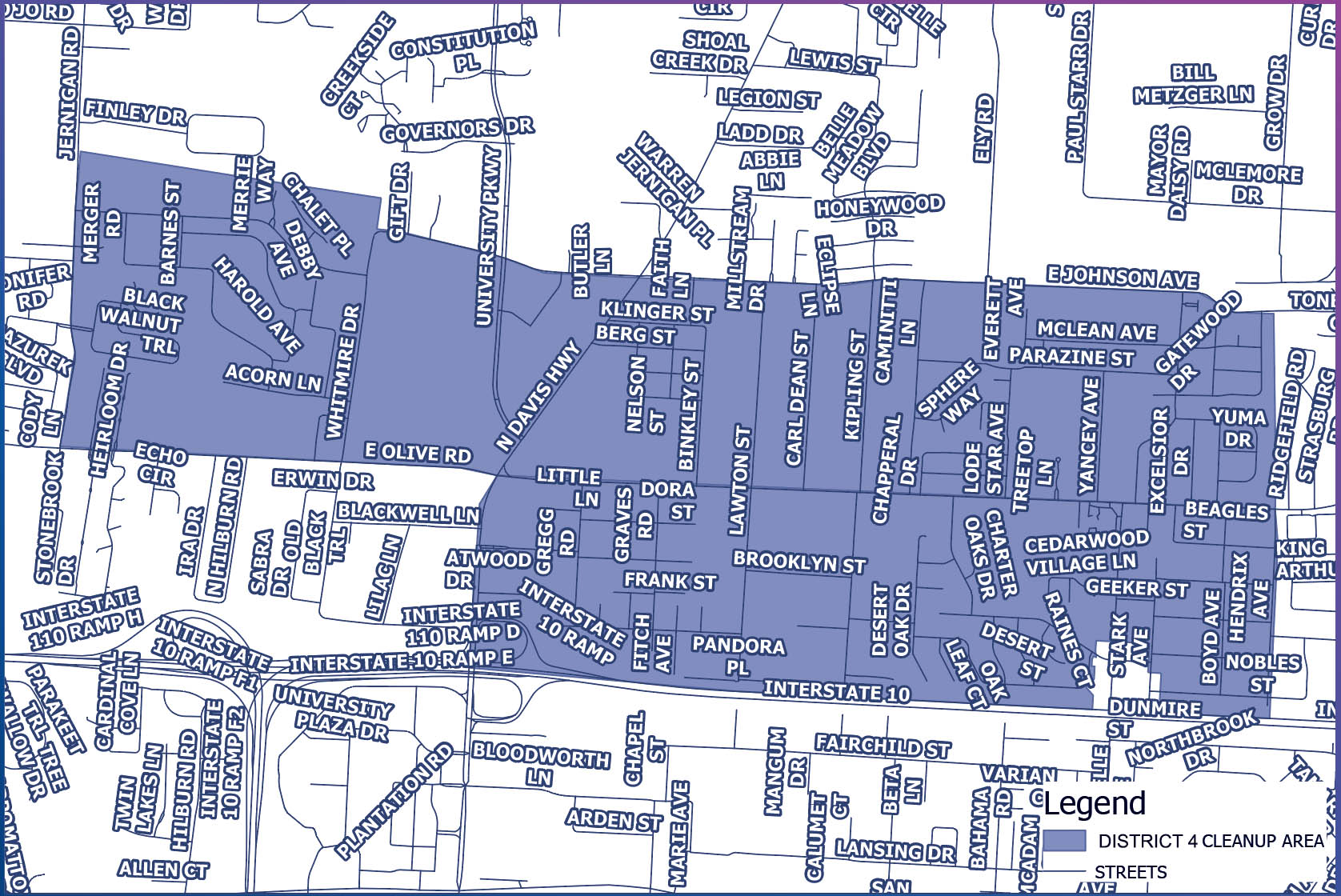 District 4 Neighborhood Cleanup