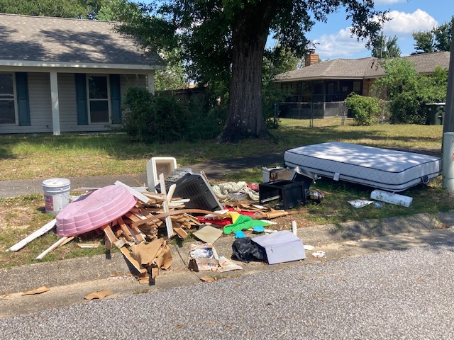 District 4 Olive Road Cleanup