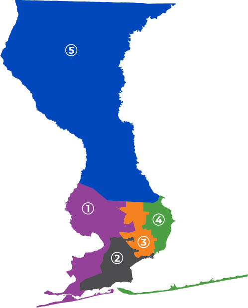 District Map with Labels