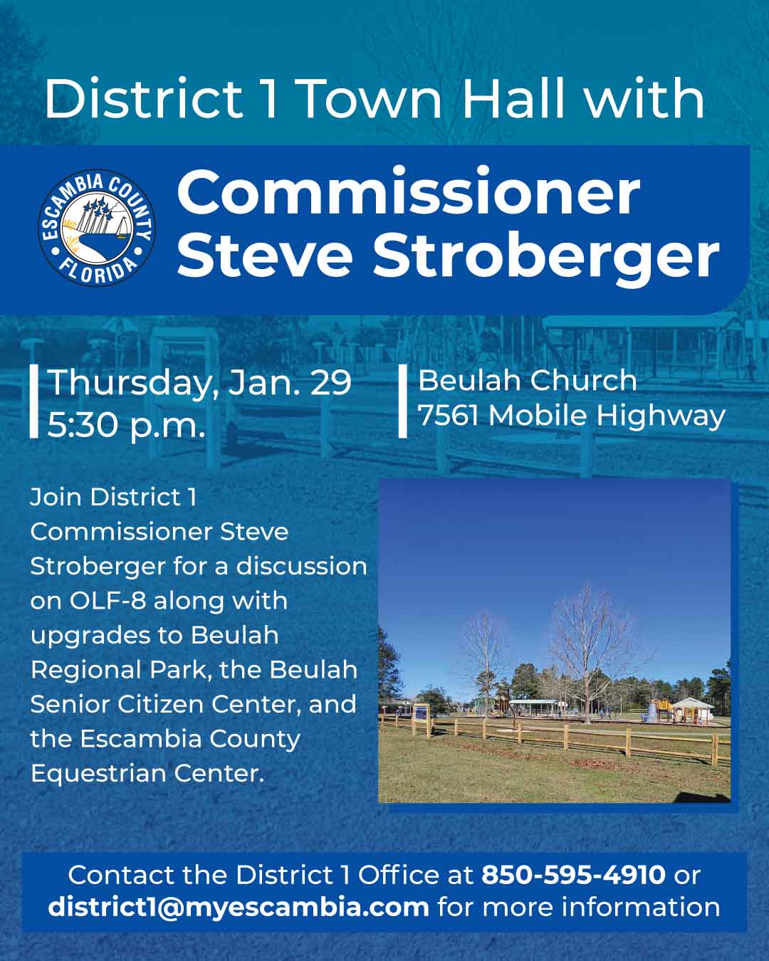 District One Town Hall