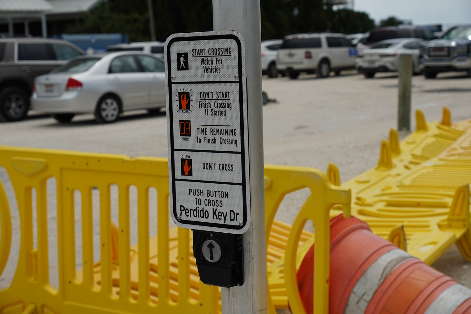 Flora-bama Crosswalk sign July 2020 