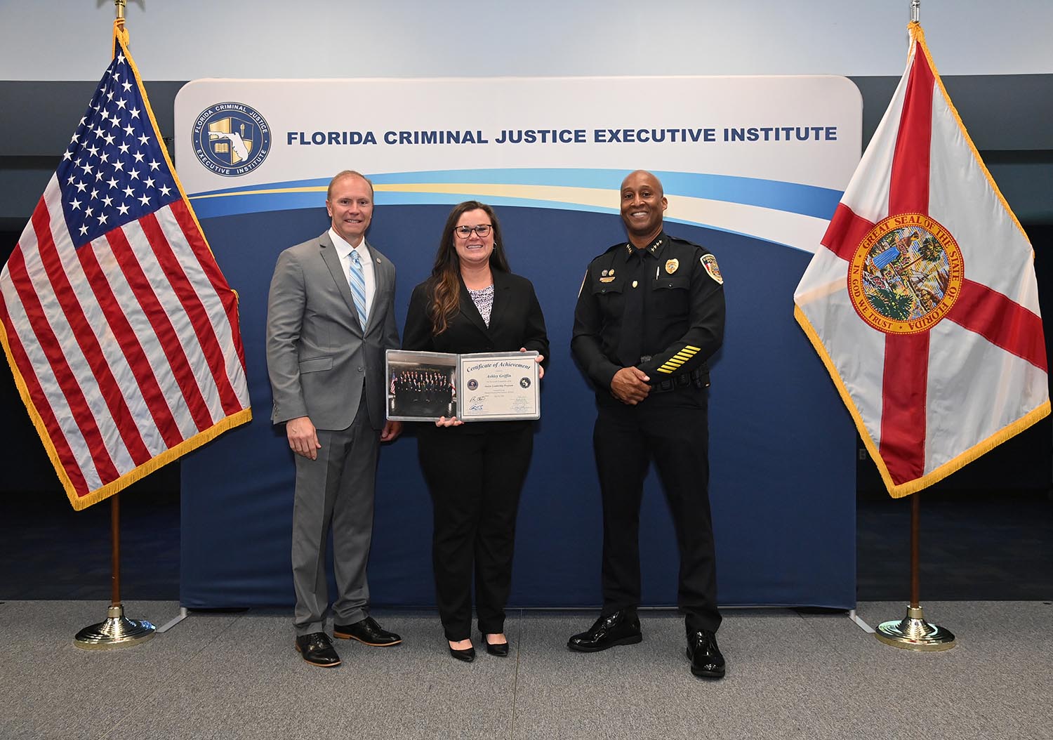 Lt. Ashley Griffin Graduates from FDLE Senior Leadership Program