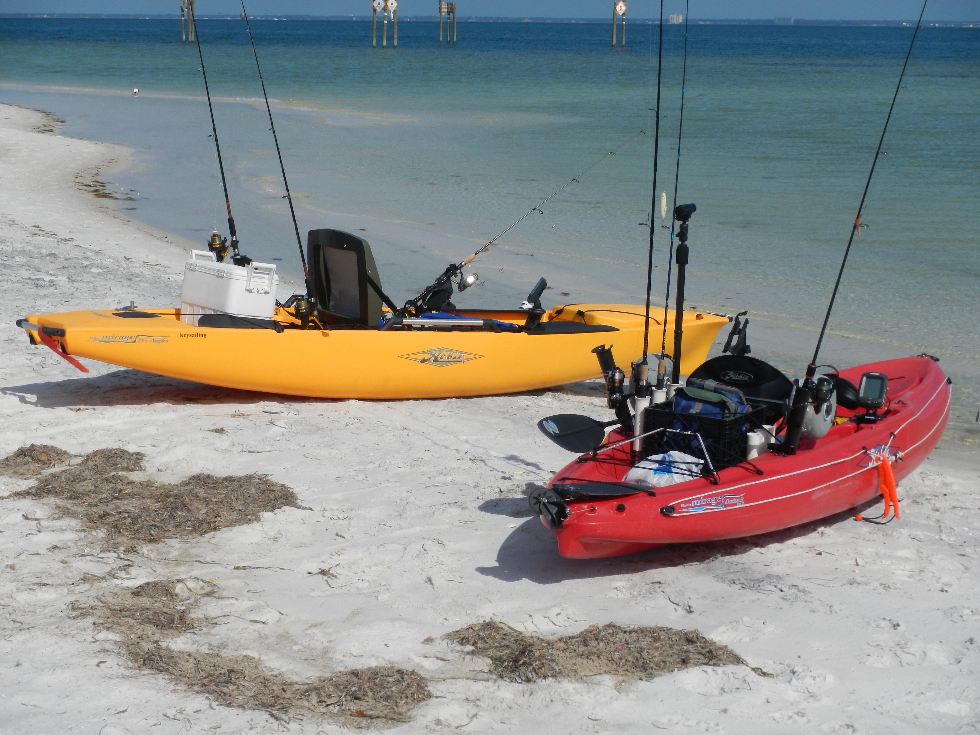 Photo of Kayaks on the shore