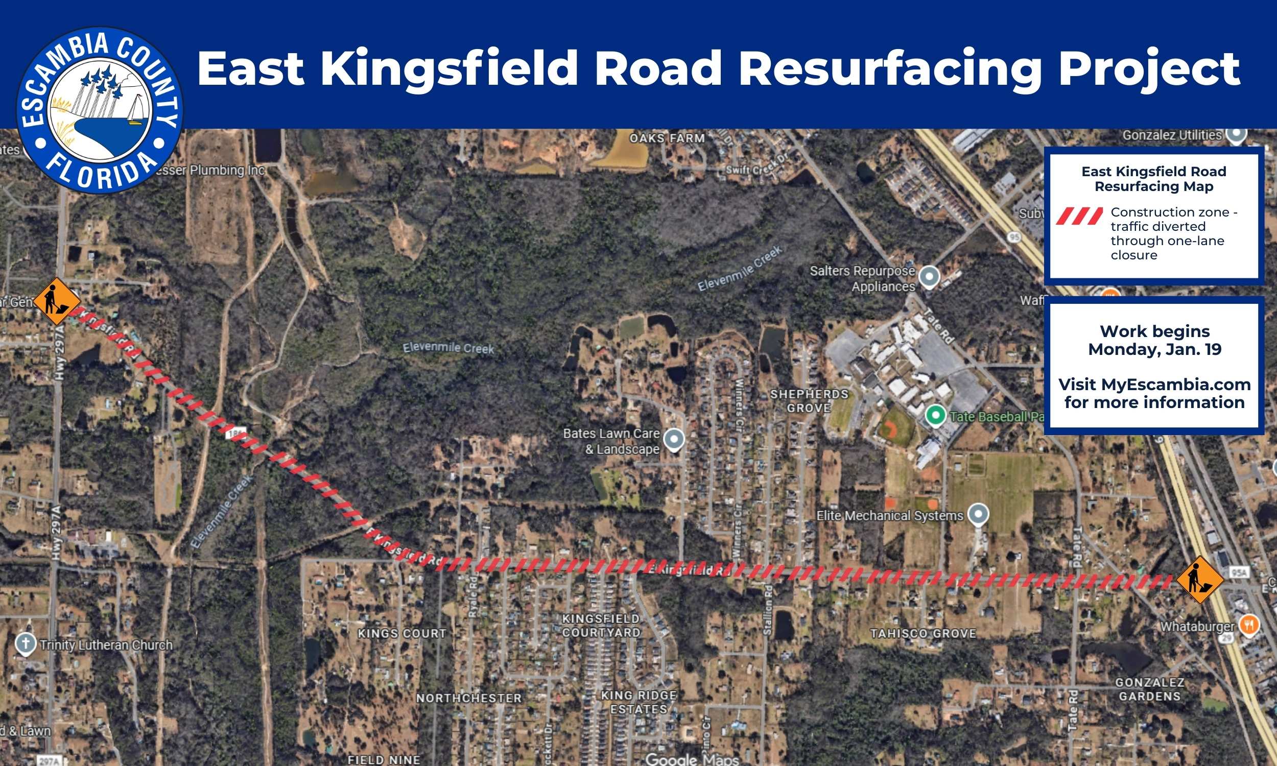 East Kingsfield Road Resurfacing Project