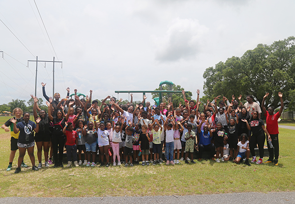 Youth at a playground