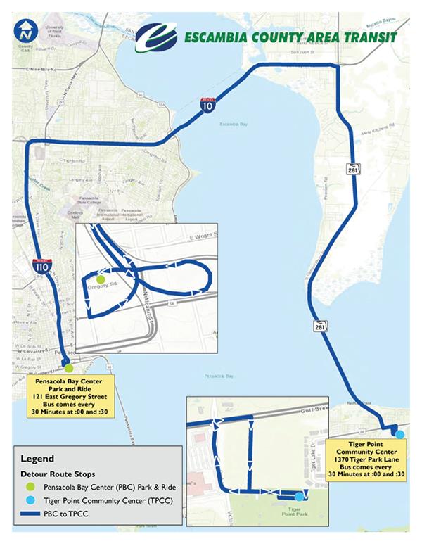 ECAT Route20 map