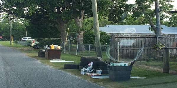 Ensley North Neighborhood Cleanup - Before