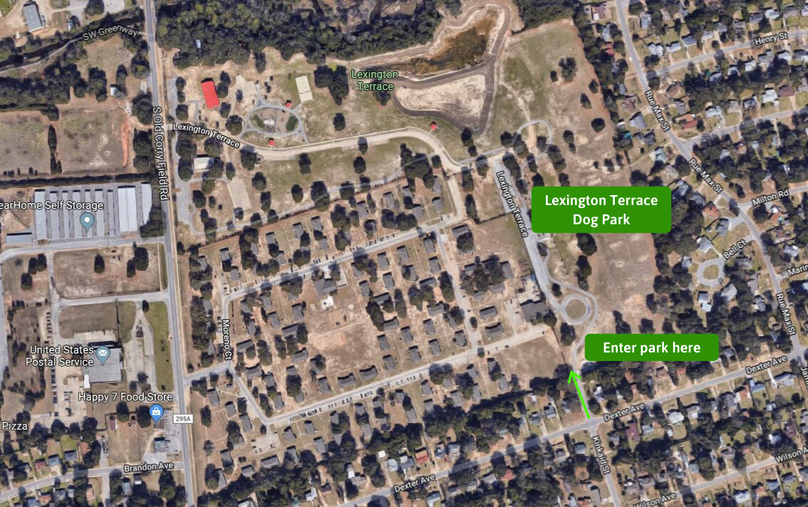 Lexington Terrace Park Entrance Map 