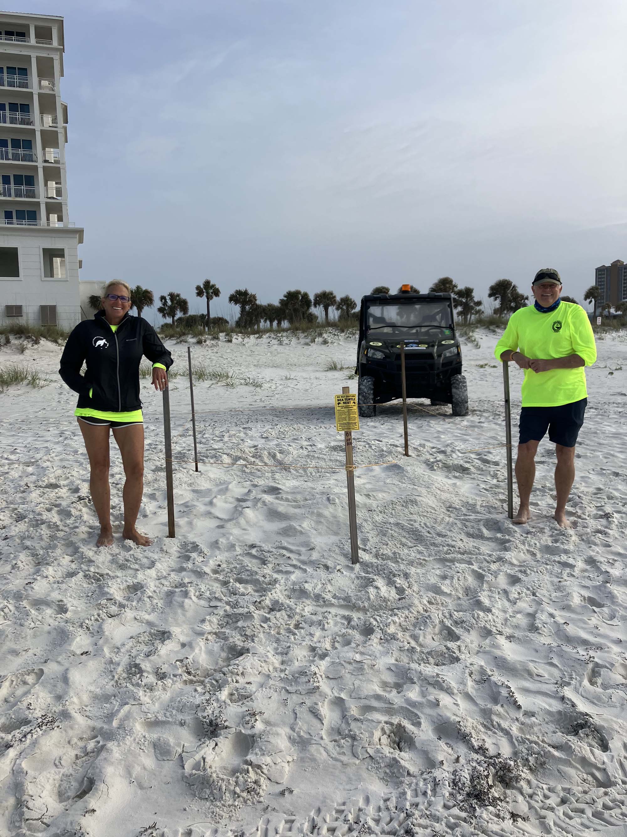 First sea turtle nest of 2024 recorded on Pensacola Beach