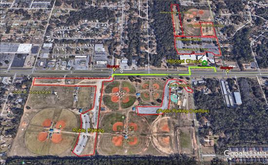 Hillcrest Church Aerial Map Hillcrest Church Aerial Map