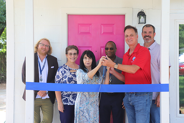 House ribbon cutting