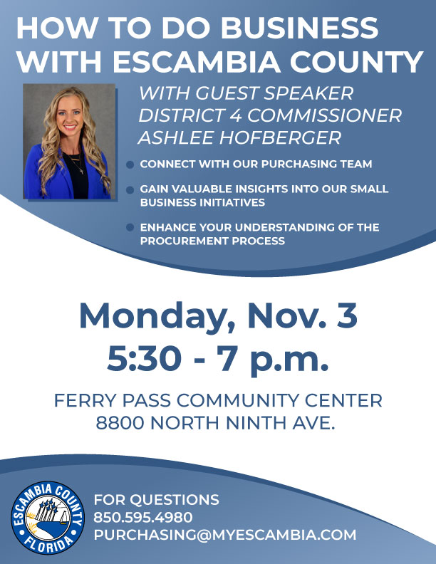 How to do Business with Escambia County
