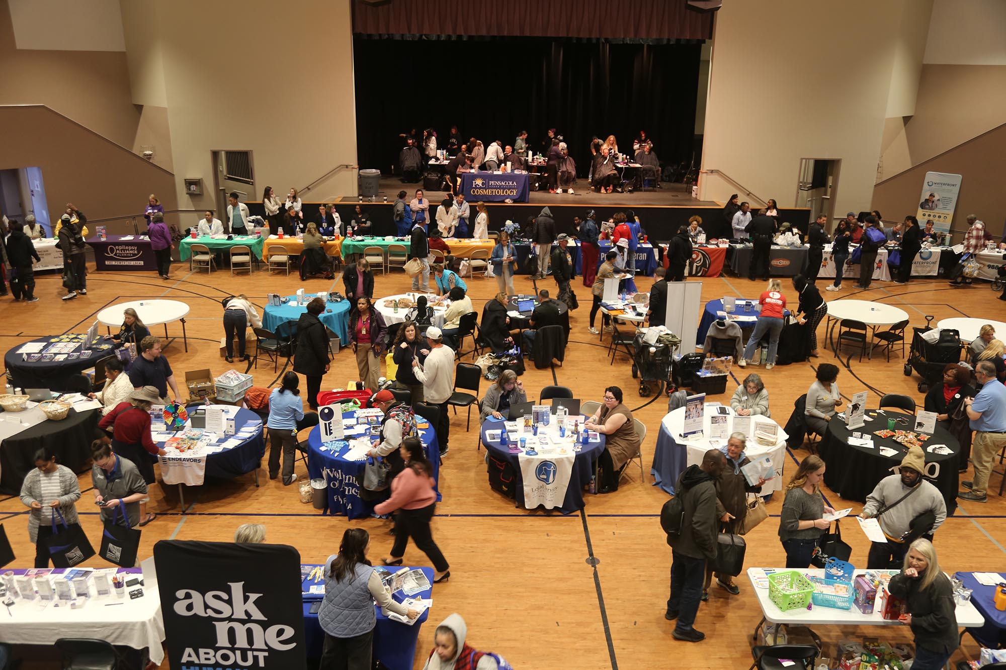 I-Count Event at the Brownsville Community Center