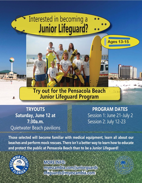 Junior Lifeguard Flyer 2021