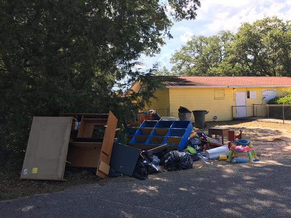 Lincoln Park Neighborhood Cleanup Before 1