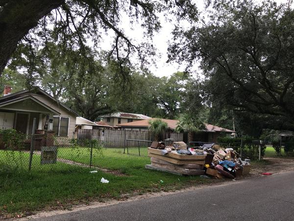 Brownsville South Cleanup August 2020 Before