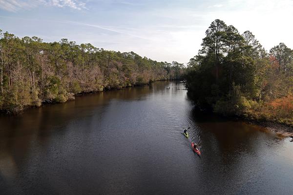 Wilson Robertson Boat Launch in Perdido Bay Wilson Robertson Boat Launch in Perdido Bay