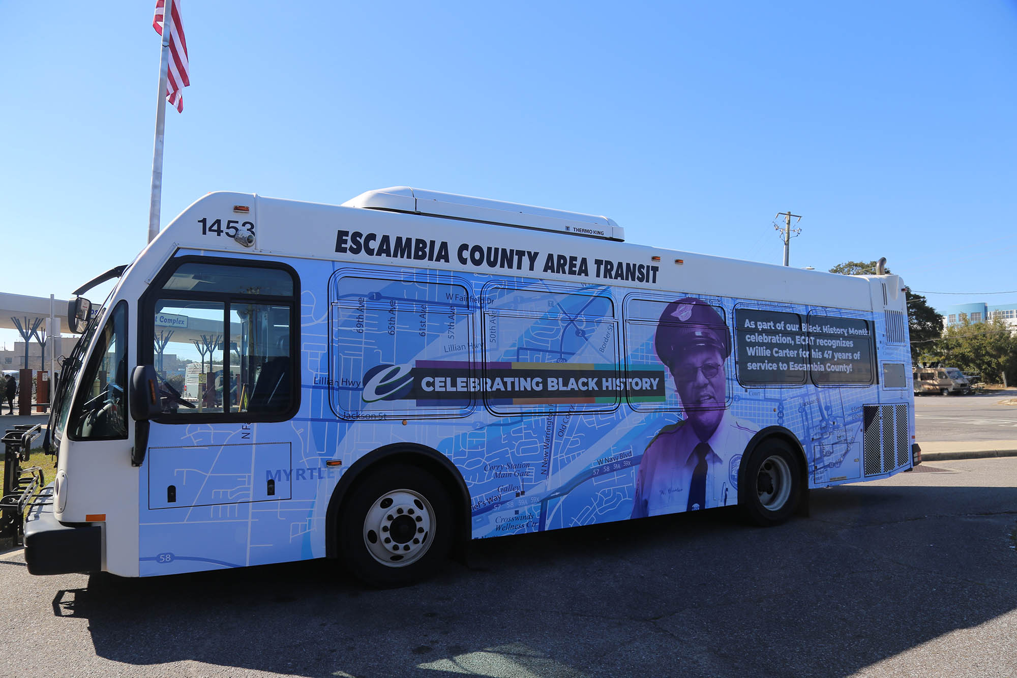 ECAT Bus Wrap Dedication