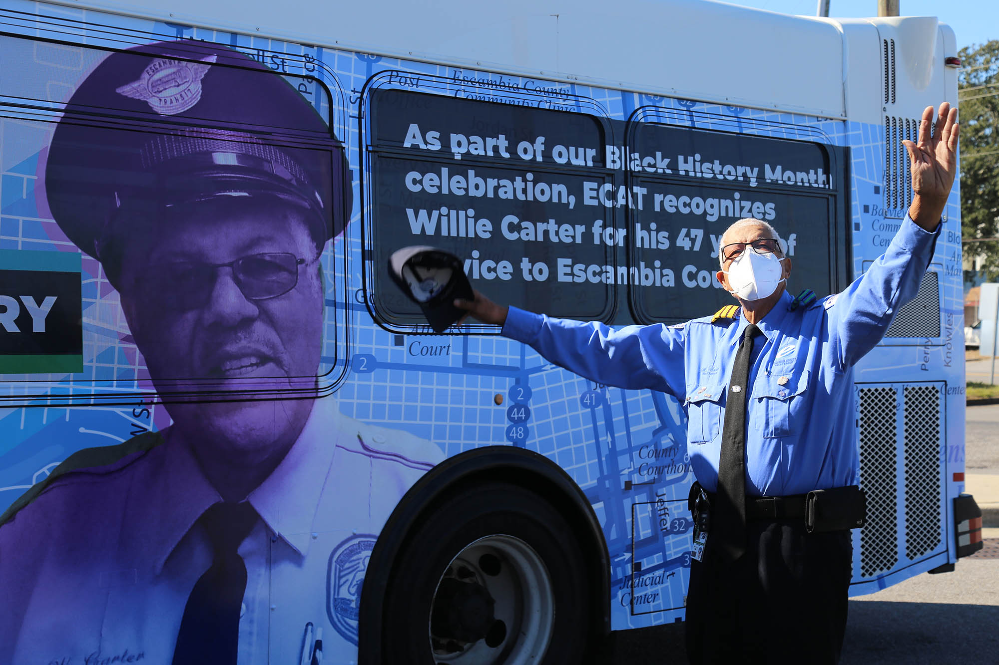 ECAT Bus Wrap Dedication