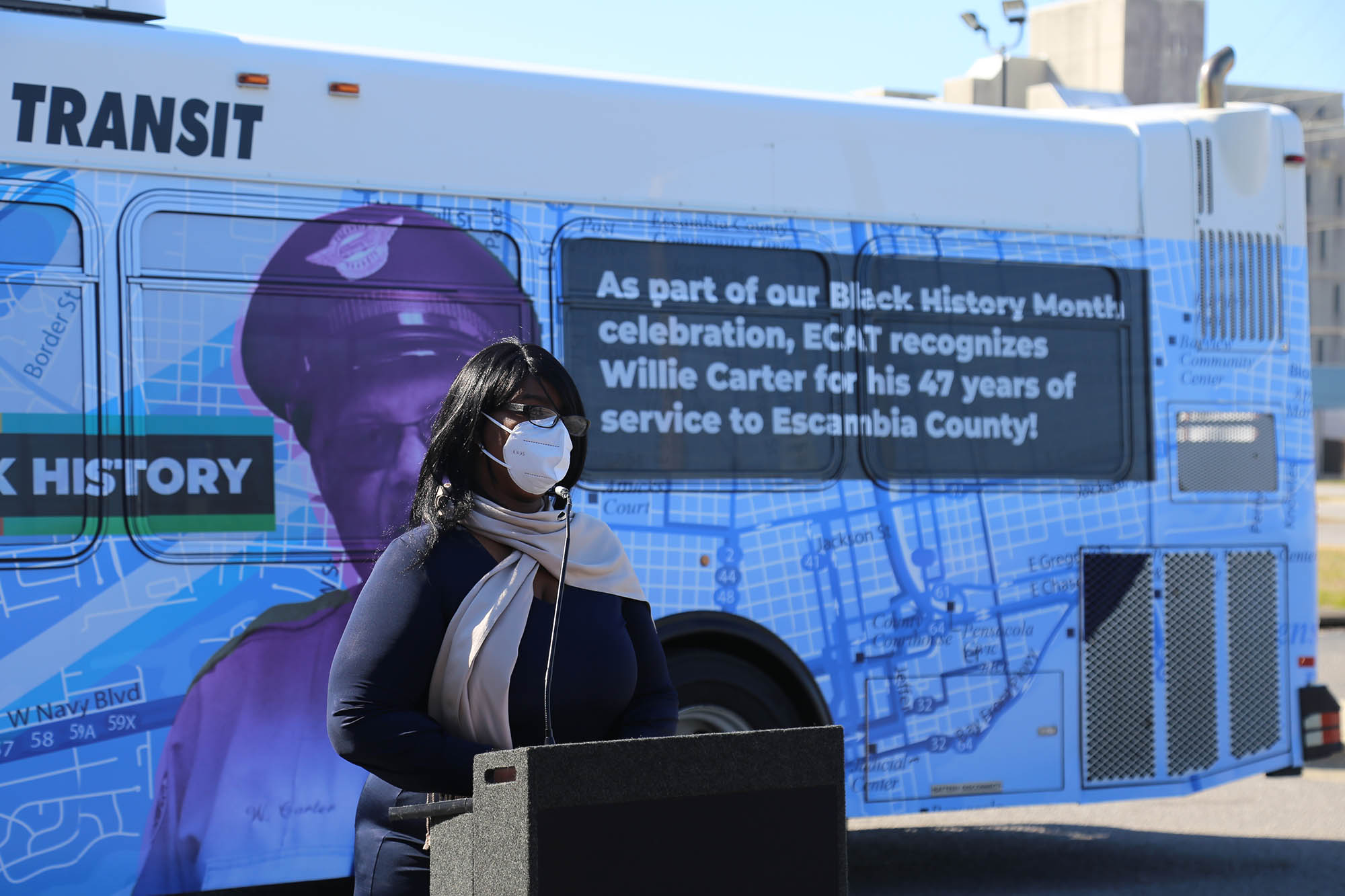 ECAT Bus Wrap Dedication