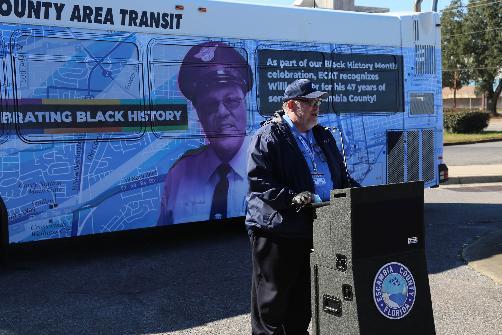 ECAT Bus Wrap Dedication