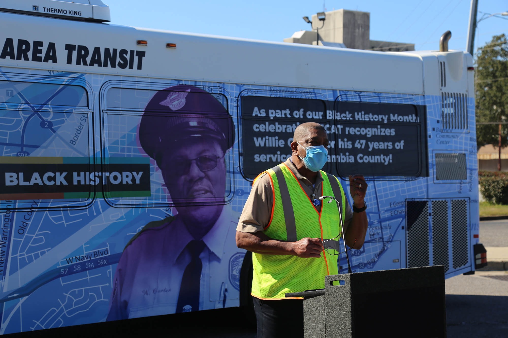 ECAT Bus Wrap Dedication