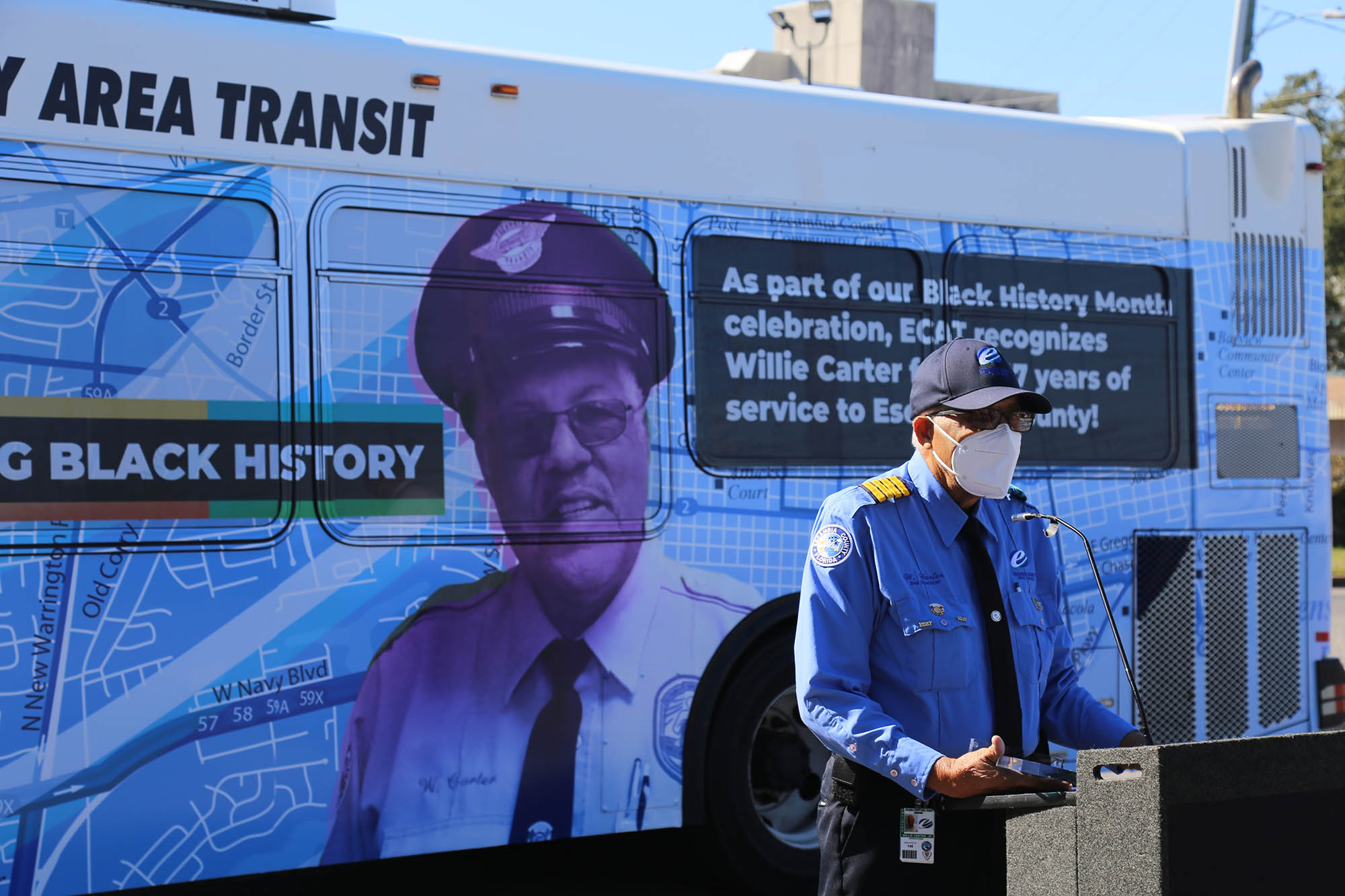 ECAT Bus Wrap Dedication