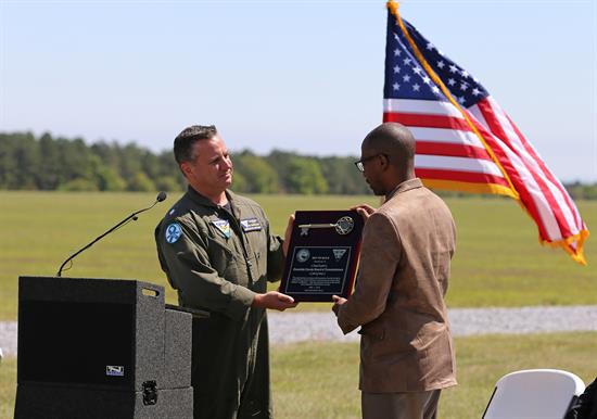 NOLF Site 8 Ceremony Key Transfer from Navy to County NOLF Site 8 Ceremony Key Transfer from Navy to County