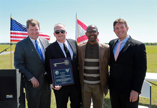 NOLF Site 8 Ceremony Commissioners 1, 3, 4 and 5 NOLF Site 8 Ceremony Commissioners 1, 3, 4 and 5