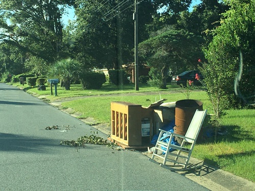 District 4 Oakfield Cleanup