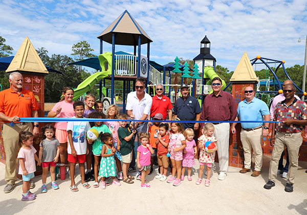 Escambia County community cuts the ribbon on Perdido Kids Park