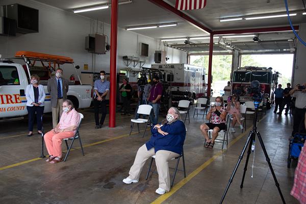 Destany McKim pinning ceremony ECFR Destany McKim pinning ceremony ECFR
