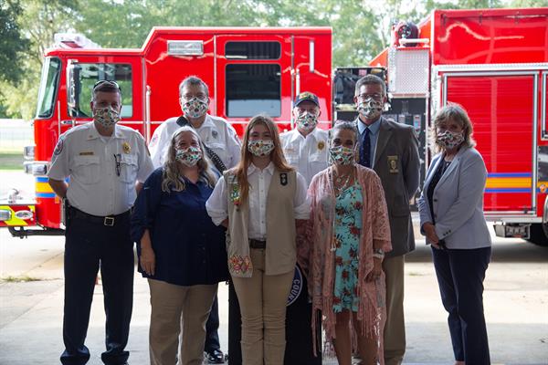 Destany McKim pinning ceremony ECFR Destany McKim pinning ceremony ECFR