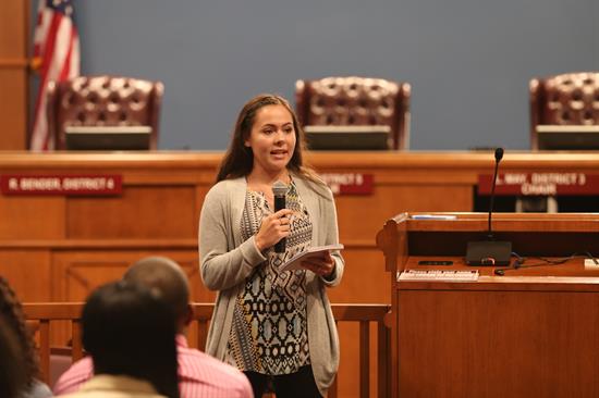 2019 Summer Youth Employment Program participant Michelle Tinker 2019 Summer Youth Employment Program participant Michelle Tinker
