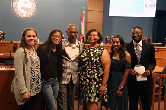 Summer 2019 Youth Employment Program participants. Summer 2019 Youth Employment Program participants.