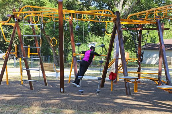 Workout Equipment at Brownsville Community Center Workout Equipment at Brownsville Community Center
