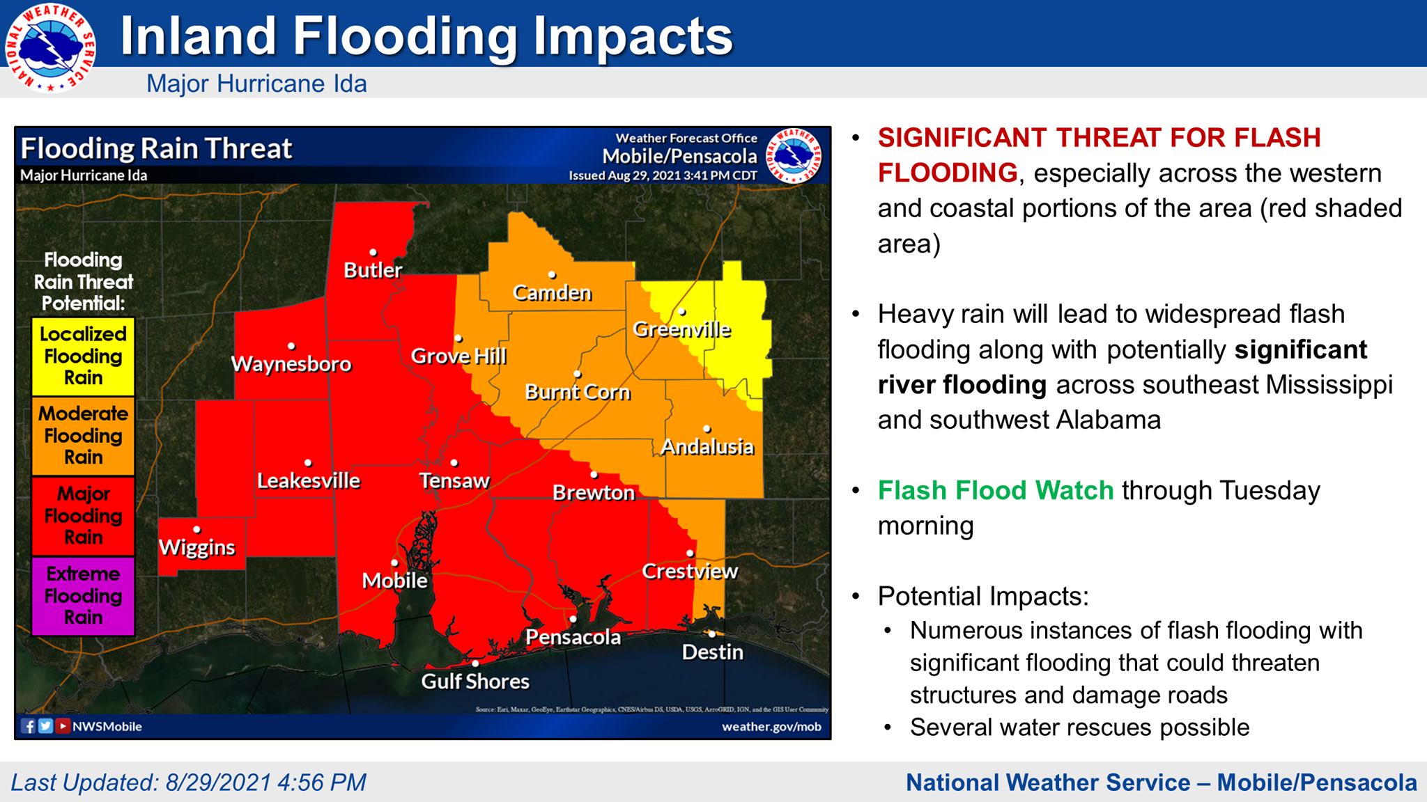 Inland Flooding Impacts