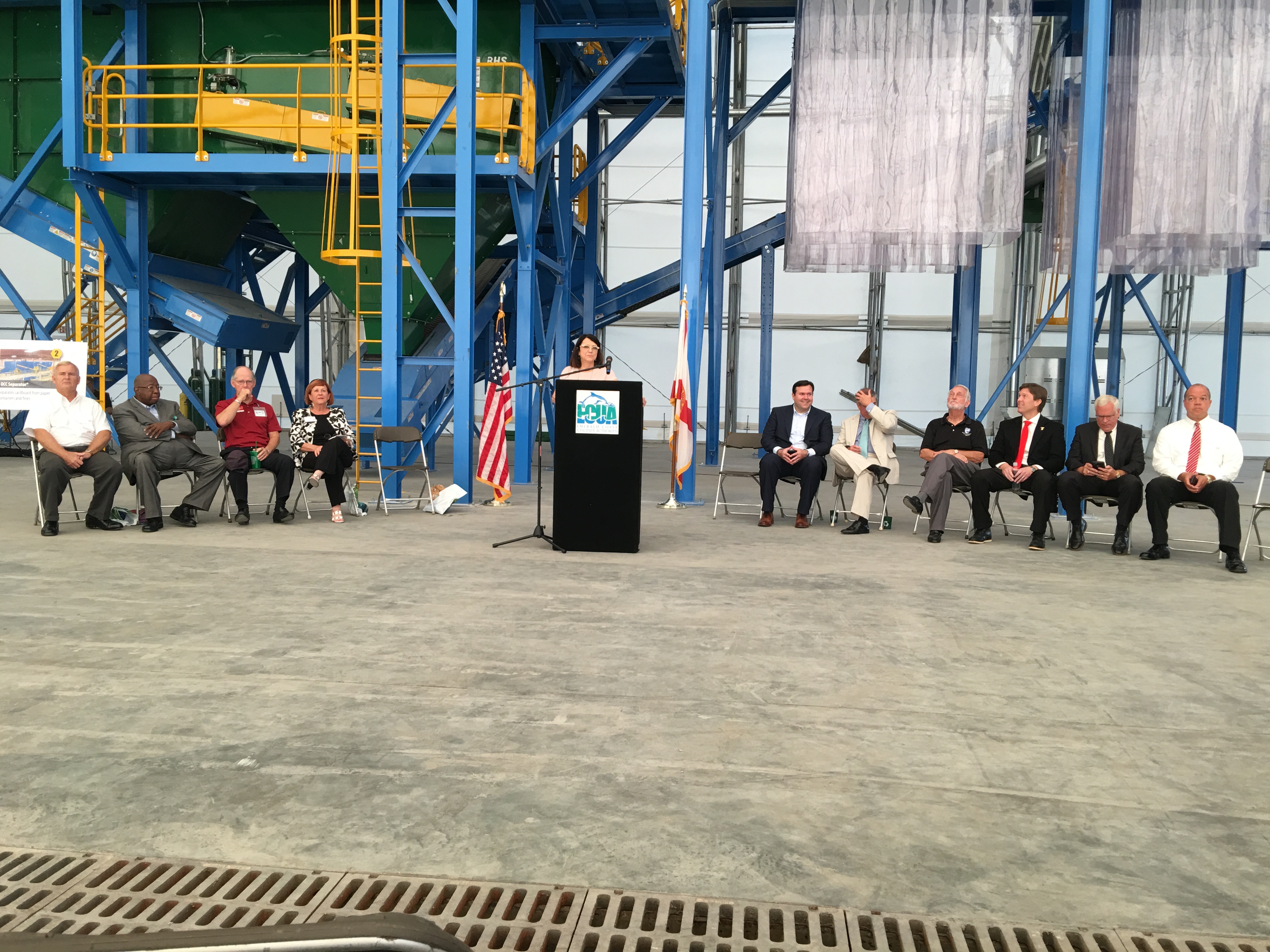 Interim Materials Recycling Facility Opening
