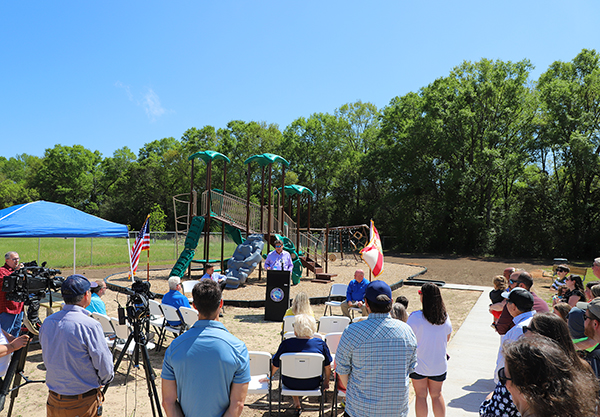 Jennings-Gonzalez Park Ribbon Cutting