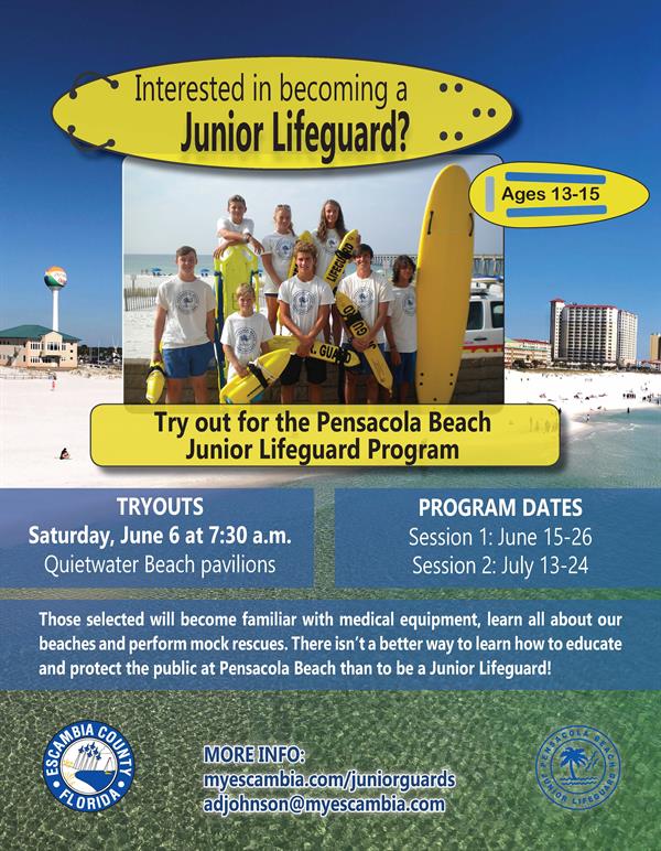 Junior Lifeguard Flyer 2020
