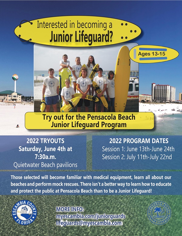 Junior Lifeguard Flyer 2022 Junior Lifeguard Flyer 2022