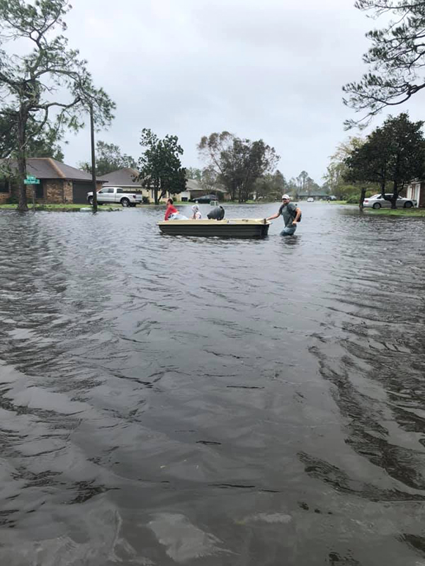 Lake Charlene flooding
