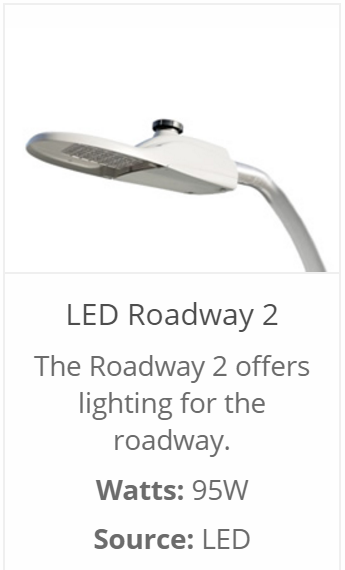 LED Roadway 2 Street Light