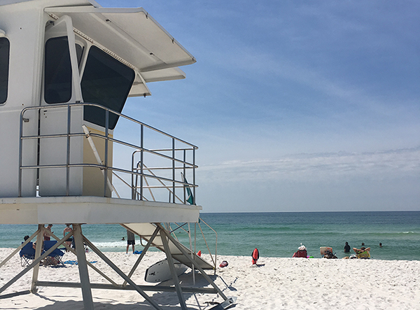 Lifeguard tower