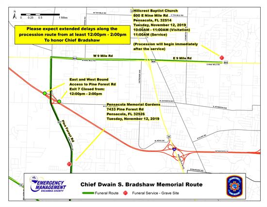 Memorial Route Map Memorial Route Map