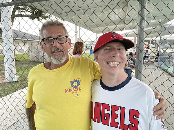 Miracle League players