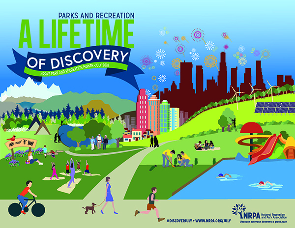 Escambia County is celebrating National Park and Recreation Month in July by encouraging residents and visitors to explore local parks.