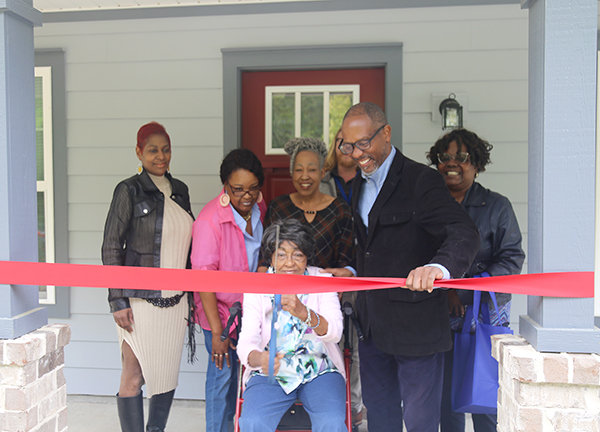 New home ribbon cutting