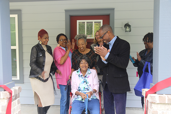 New home ribbon cutting